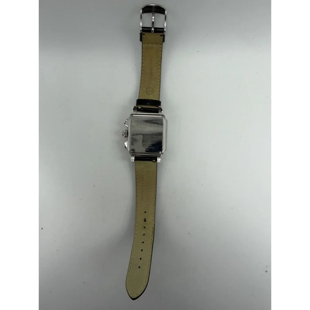 Michele Deco MW06A00A0025 New Battery Chronograph Ladies MOP Watch 33MM‎ 7.25